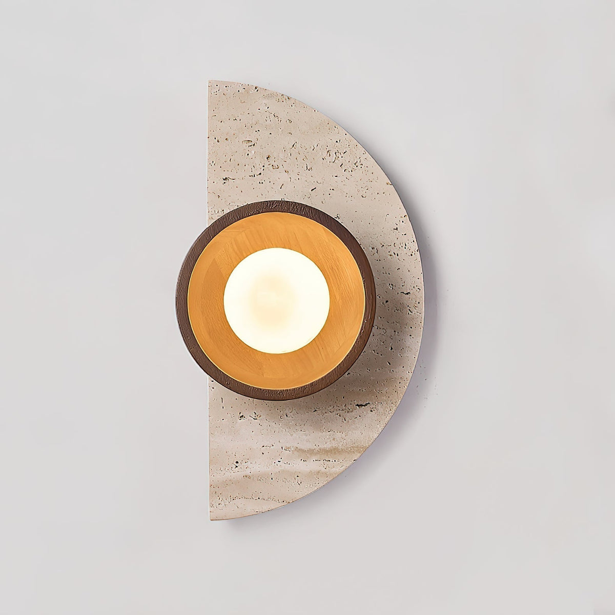 Dvaluvyi wandlamp travertin Individual Creativity