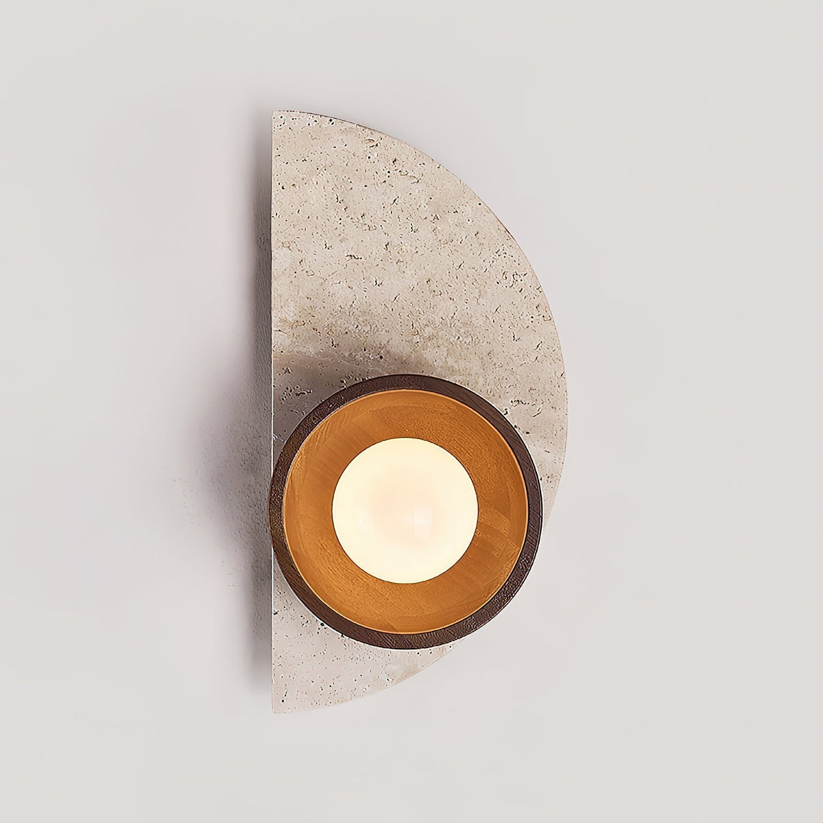 Dvaluvyi wandlamp travertin Individual Creativity