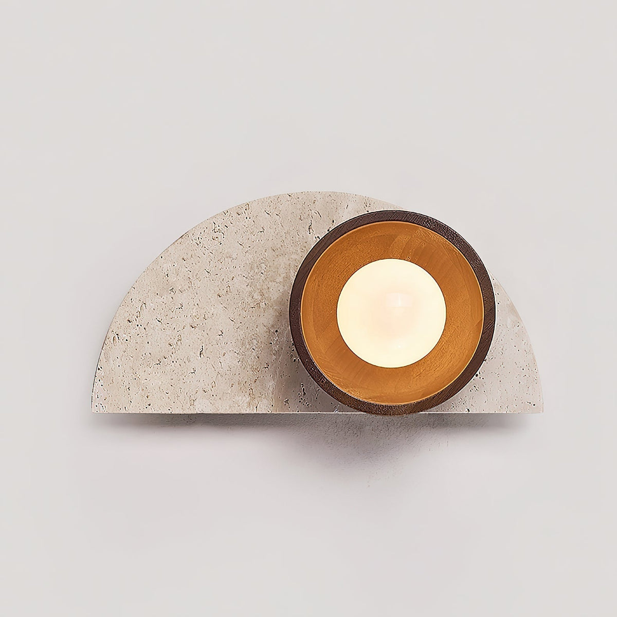 Dvaluvyi wandlamp travertin Individual Creativity