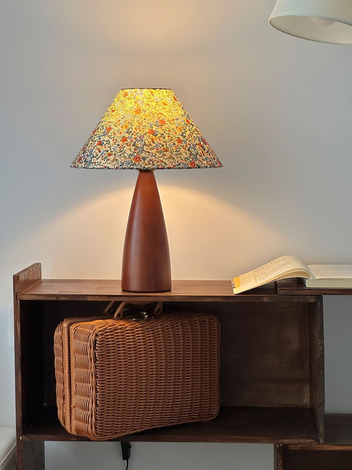 Ber Vintage Houten tafellamp