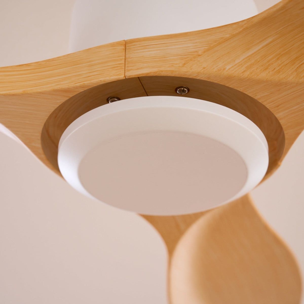 Aldaine minimalistisch houten plafondventilator