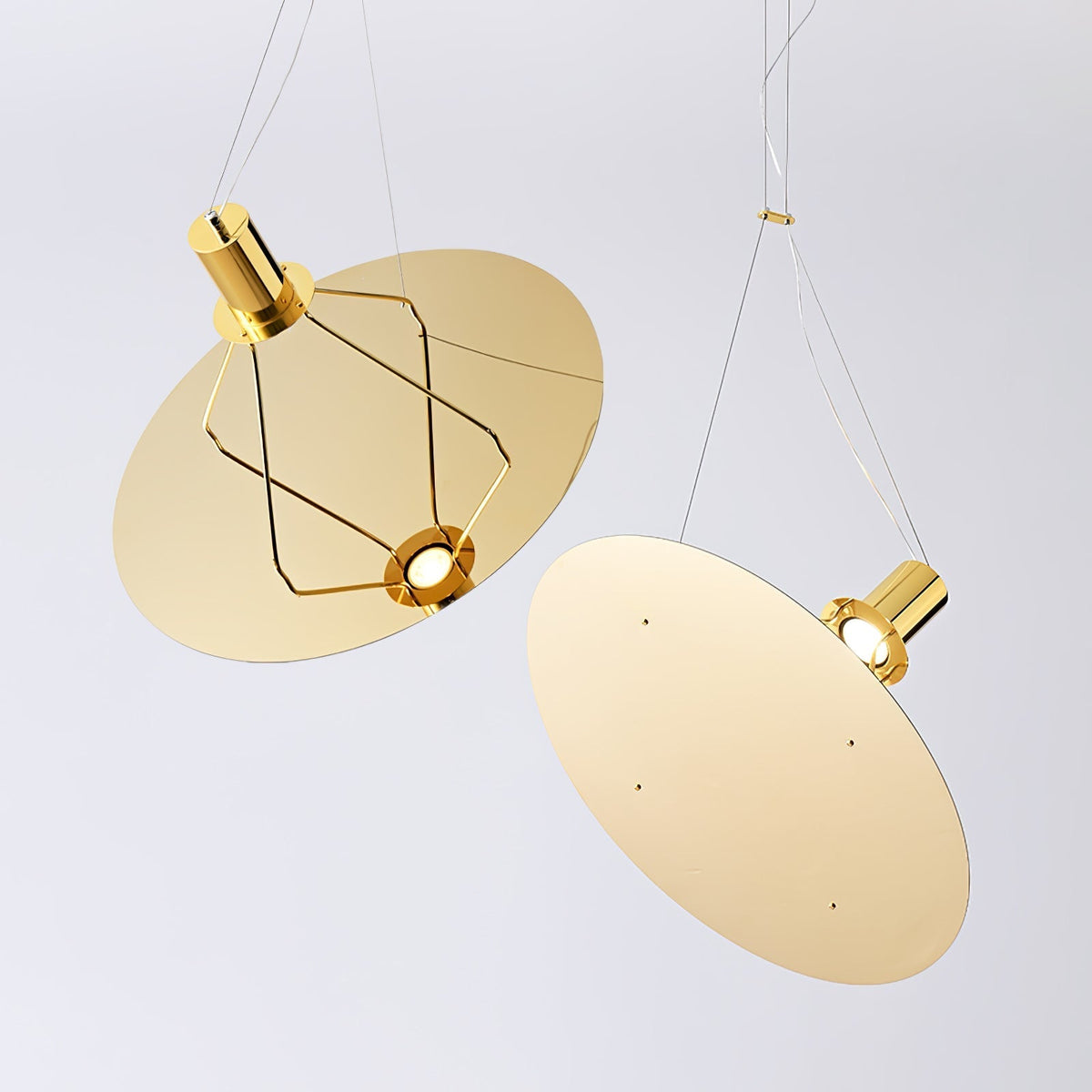 Brio staal Minimalistische hanglamp