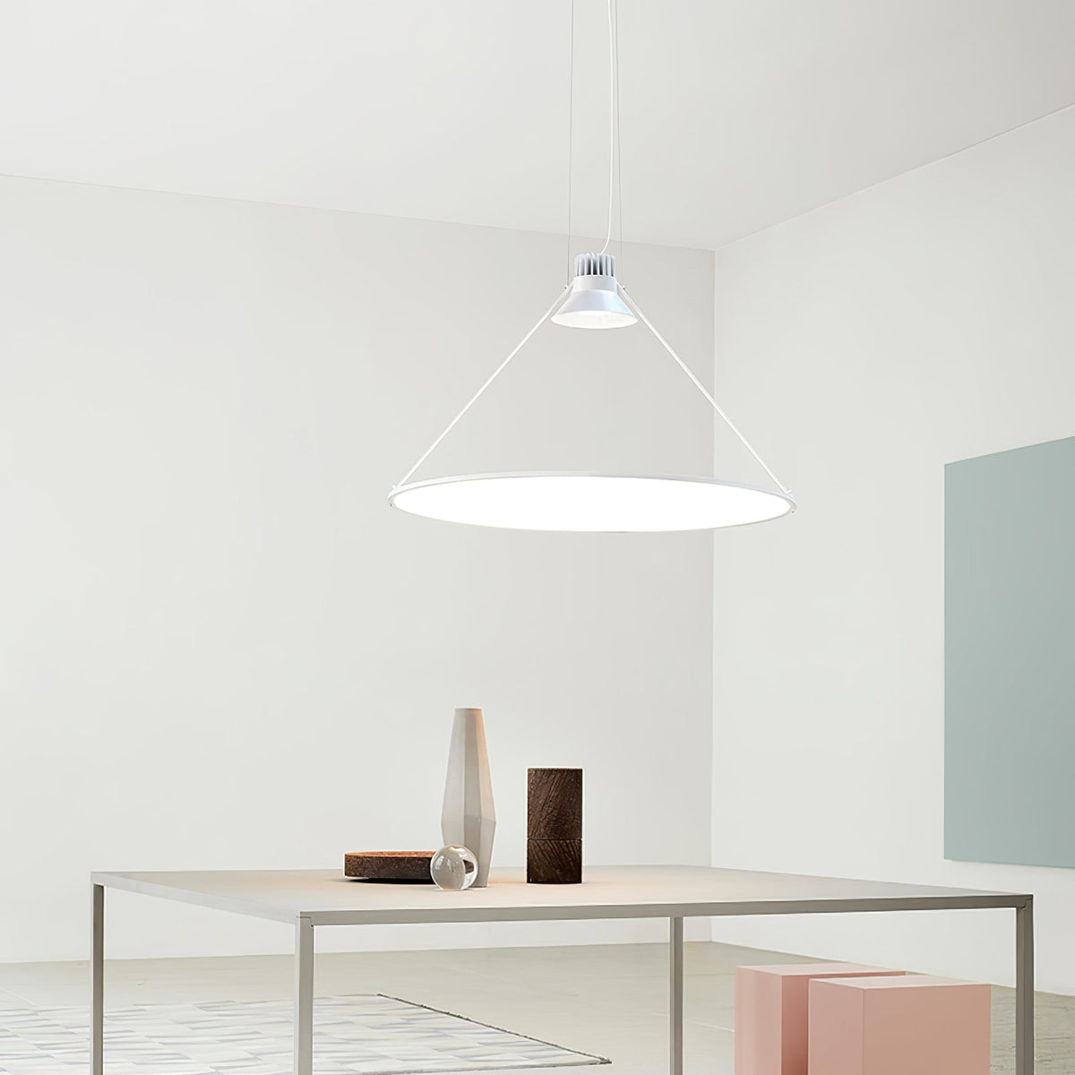 Brio staal Minimalistische hanglamp