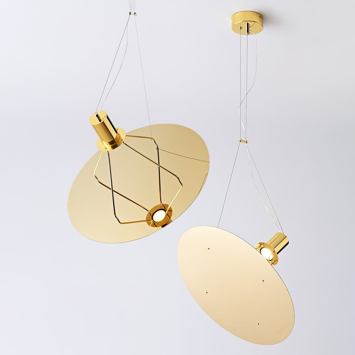 Brio staal Minimalistische hanglamp