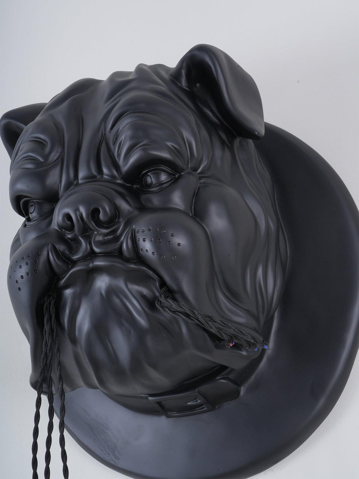 Umeri wandlamp Bulldog Sculpture Whimsical