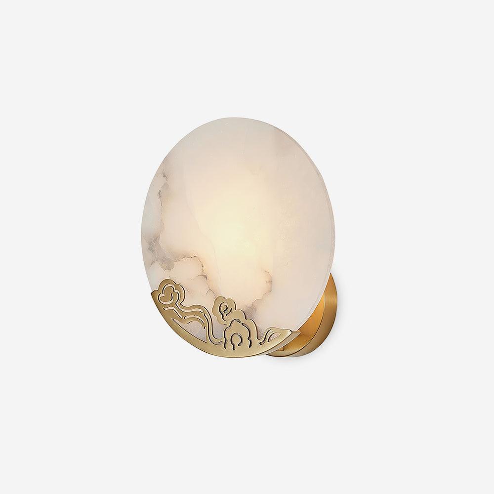 Eterna albasten wandlamp