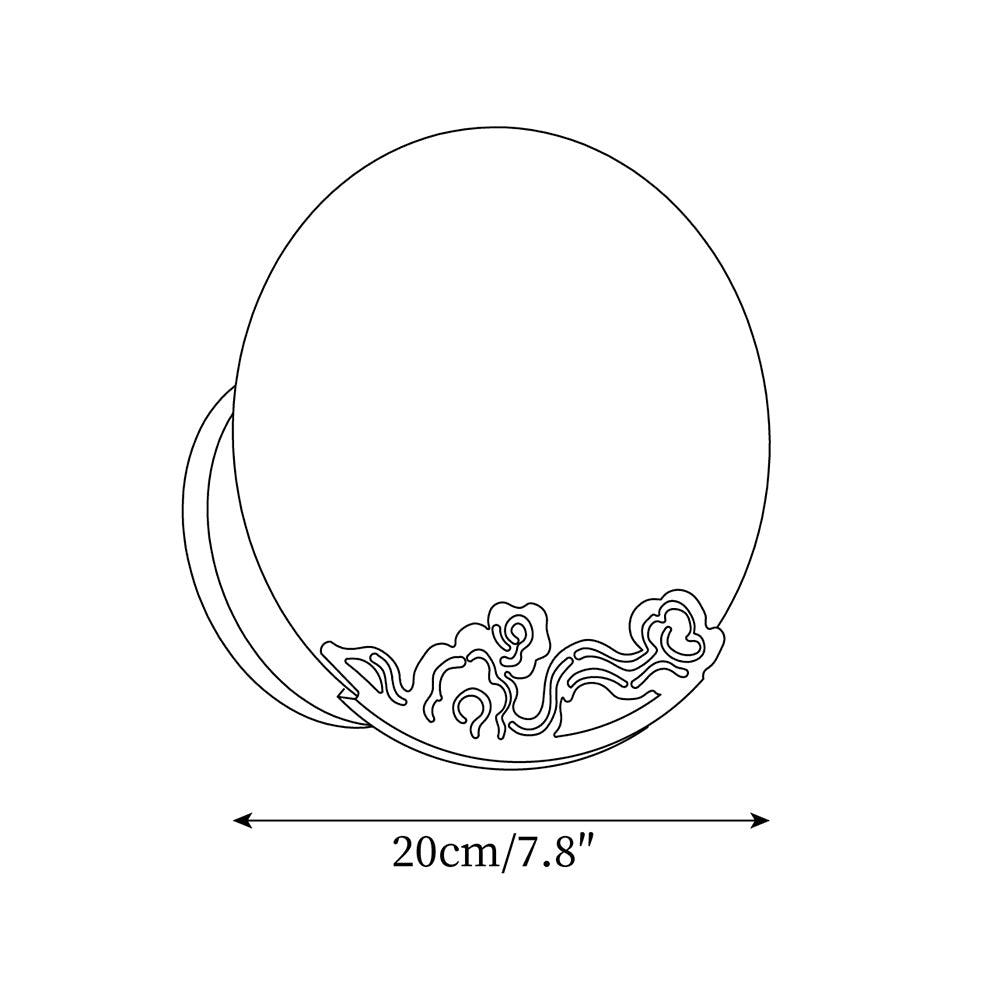 Eterna albasten wandlamp