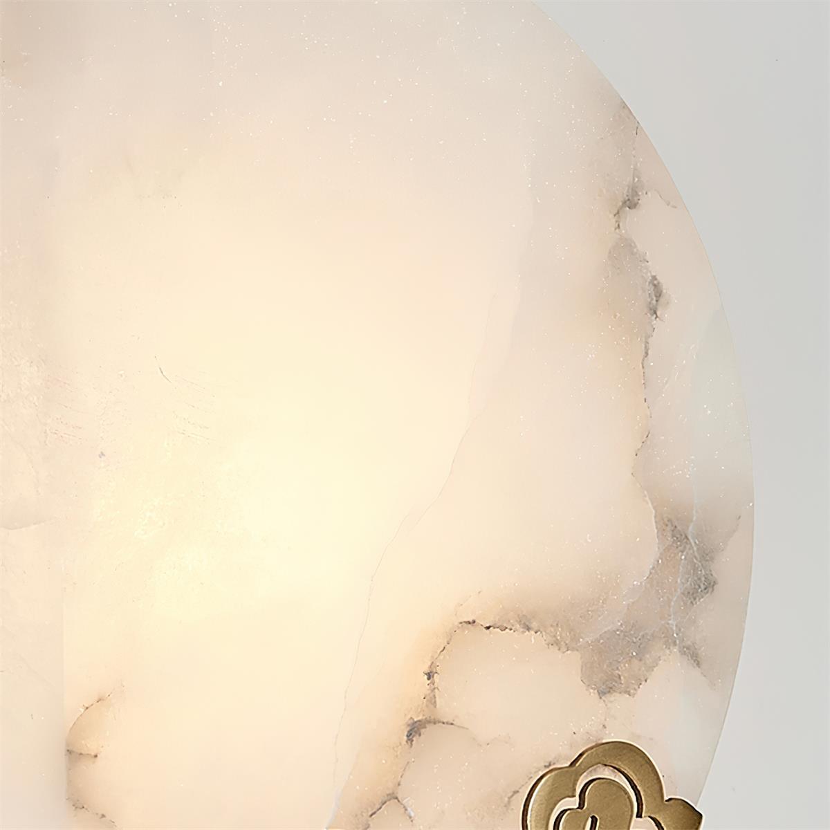 Eterna albasten wandlamp