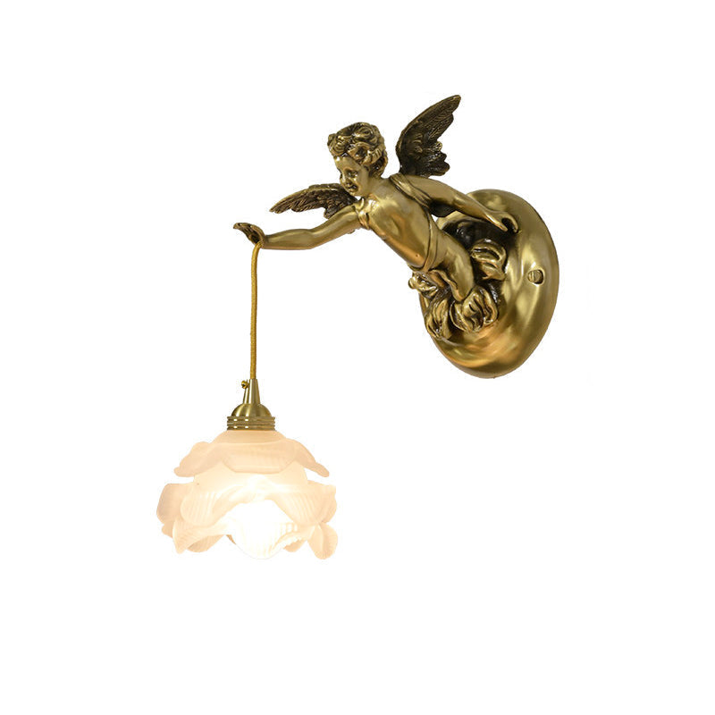 Solange Angel glas wandlamp