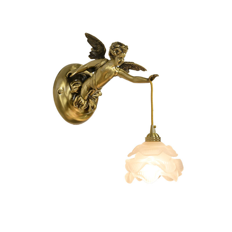 Solange Angel glas wandlamp
