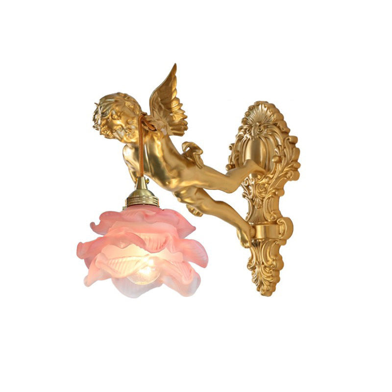 Solange Angel glas wandlamp