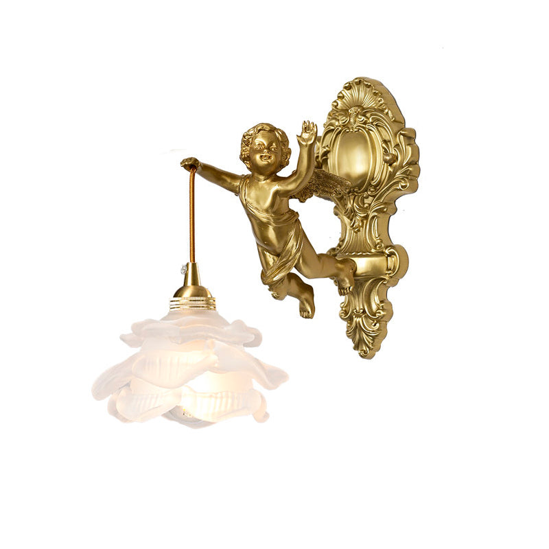 Solange Angel glas wandlamp