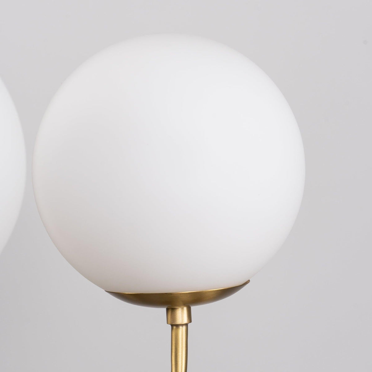 Brin elegante hanglamp van metaal en glas