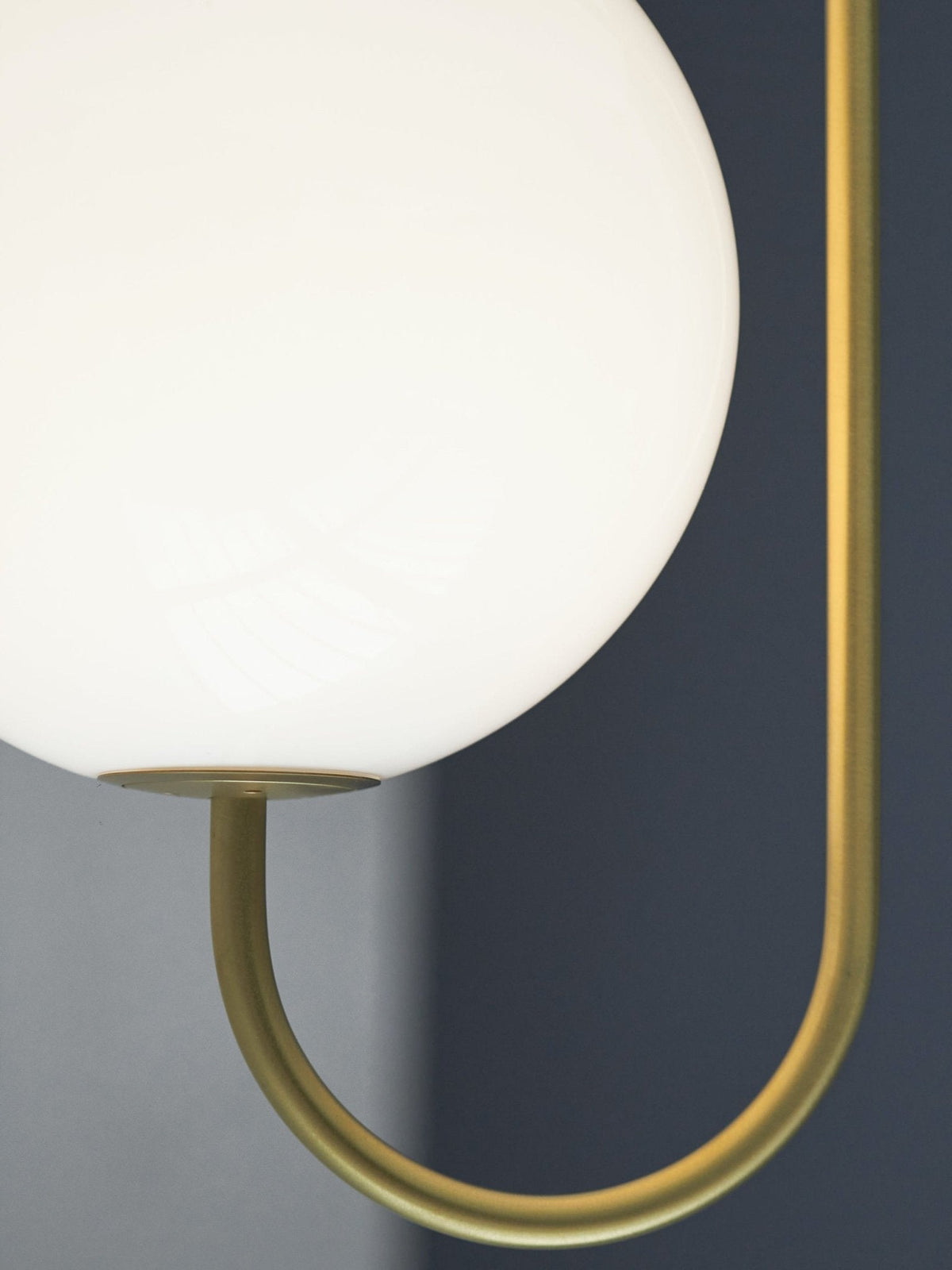 Brin elegante hanglamp van metaal en glas