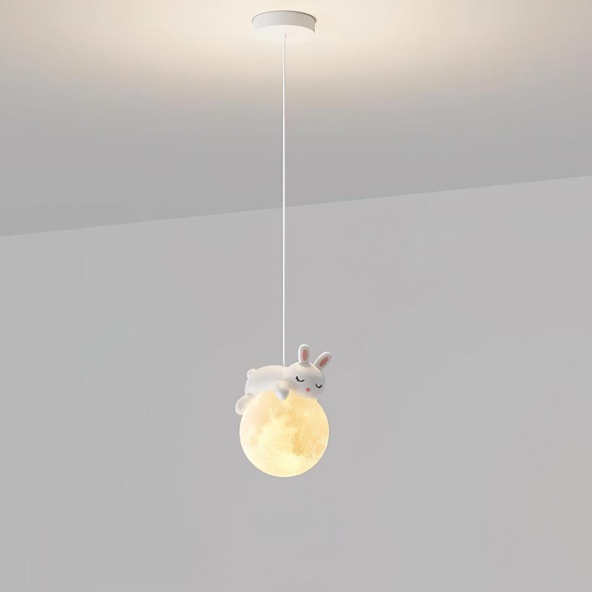 Velisise hanglamp Beer Maan voor kinderkamer