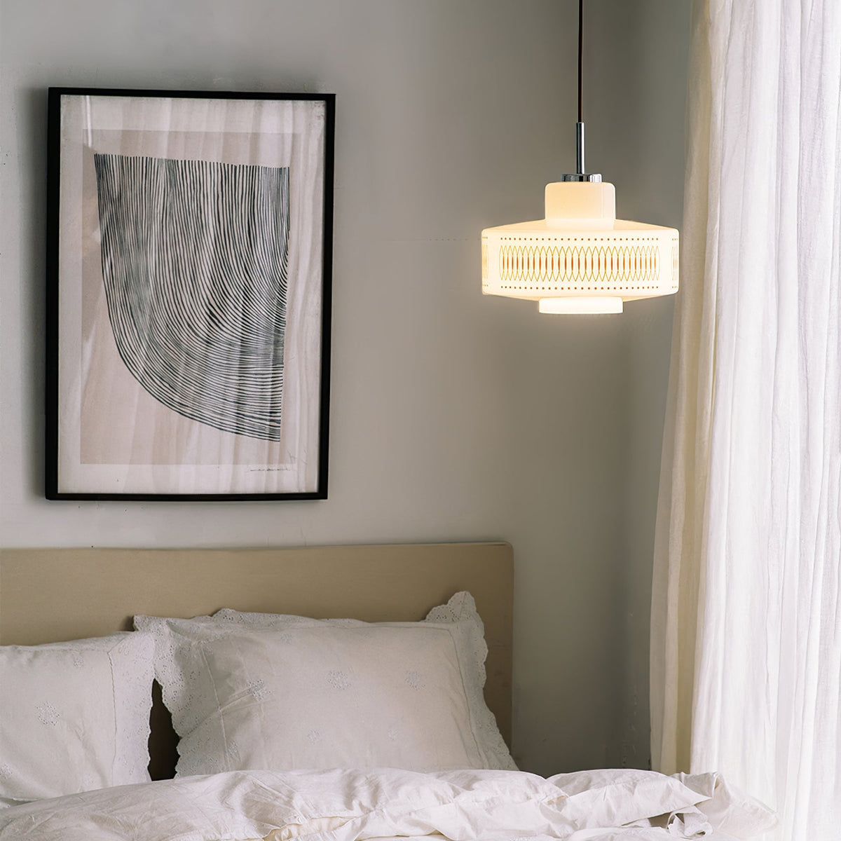 Aelaris Vintage hanglamp van glas