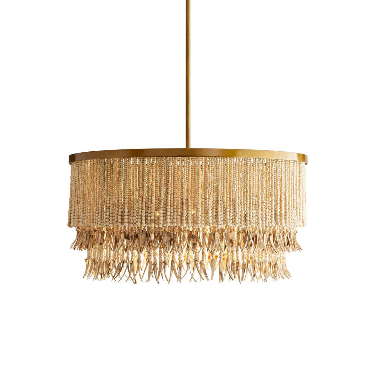 Ljomuvyn Postmodern Luxe Hout Metal Kroonluchter