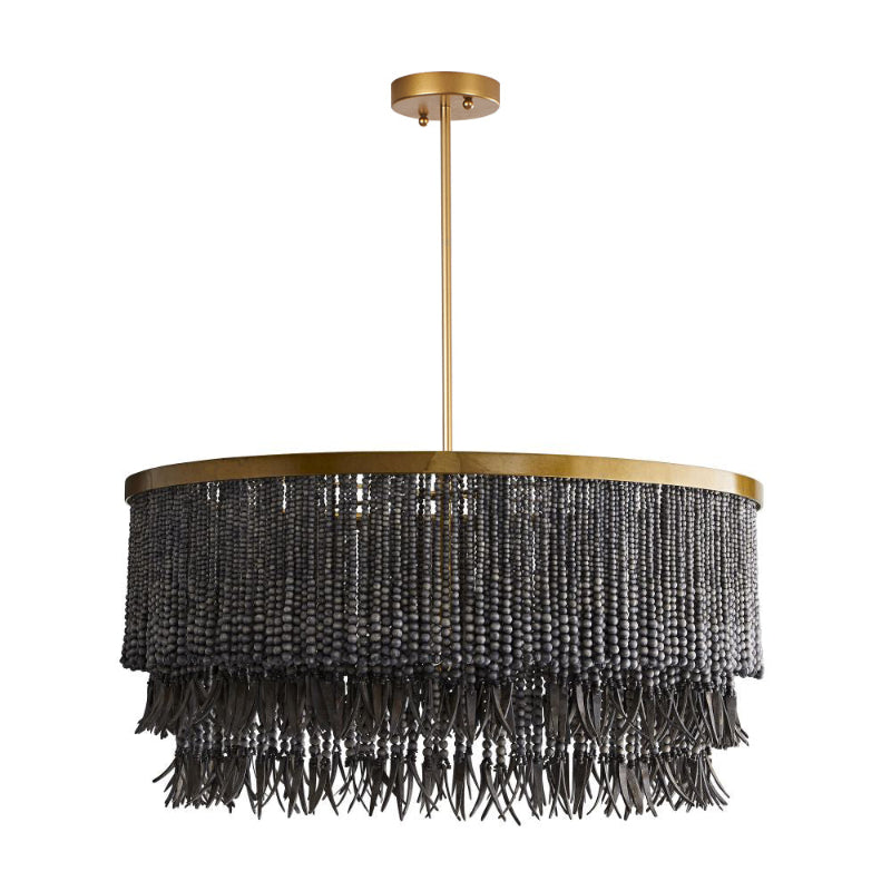 Ljomuvyn Postmodern Luxe Hout Metal Kroonluchter