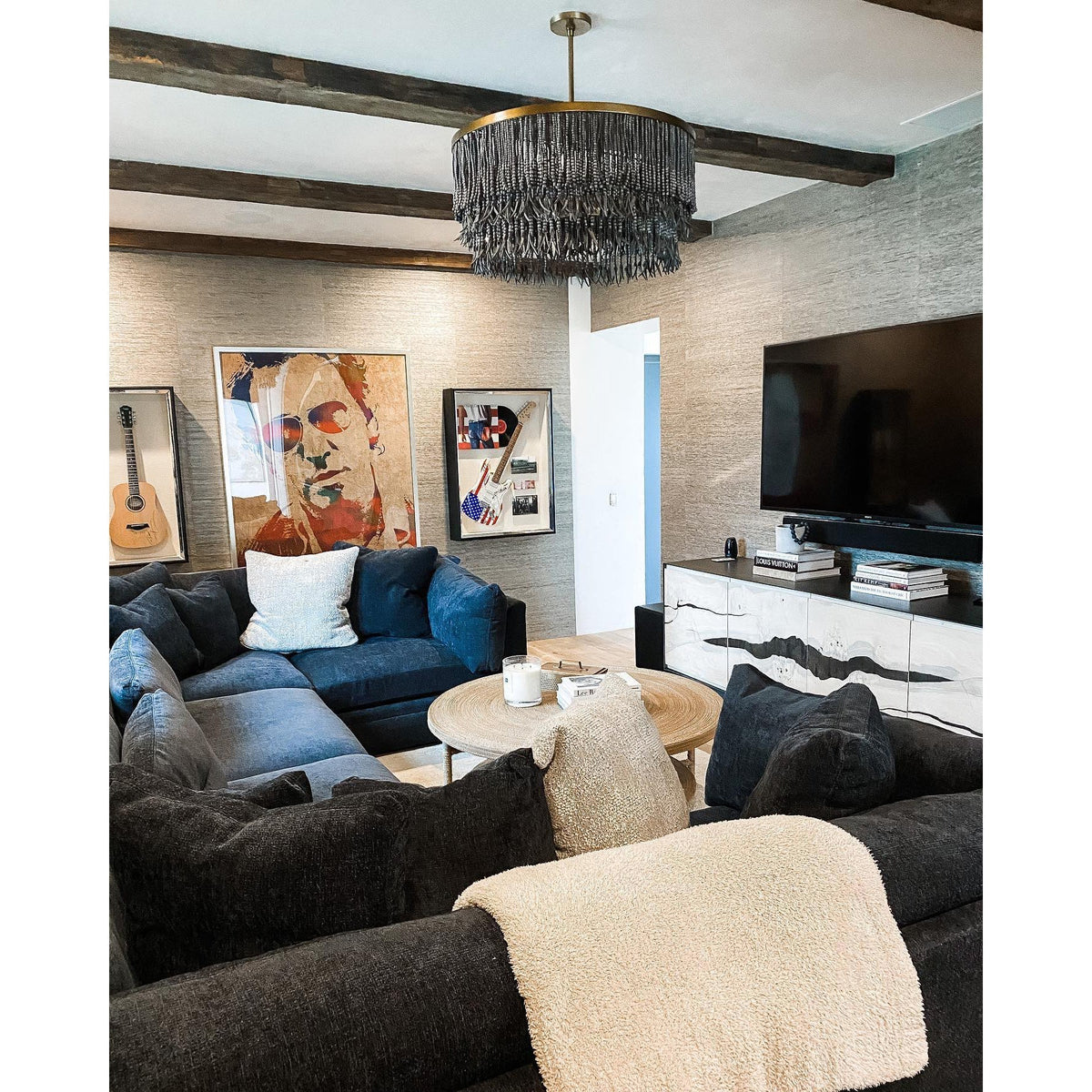 Ljomuvyn Postmodern Luxe Hout Metal Kroonluchter