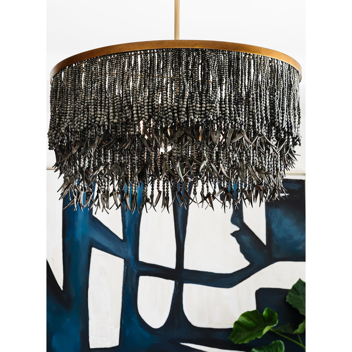 Ljomuvyn Postmodern Luxe Hout Metal Kroonluchter