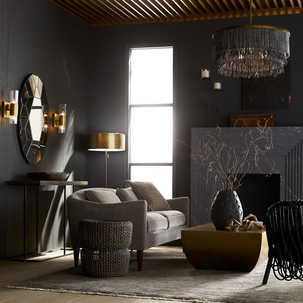 Ljomuvyn Postmodern Luxe Hout Metal Kroonluchter