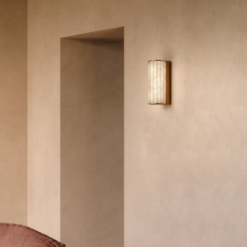 Eireielle albasten wandlamp