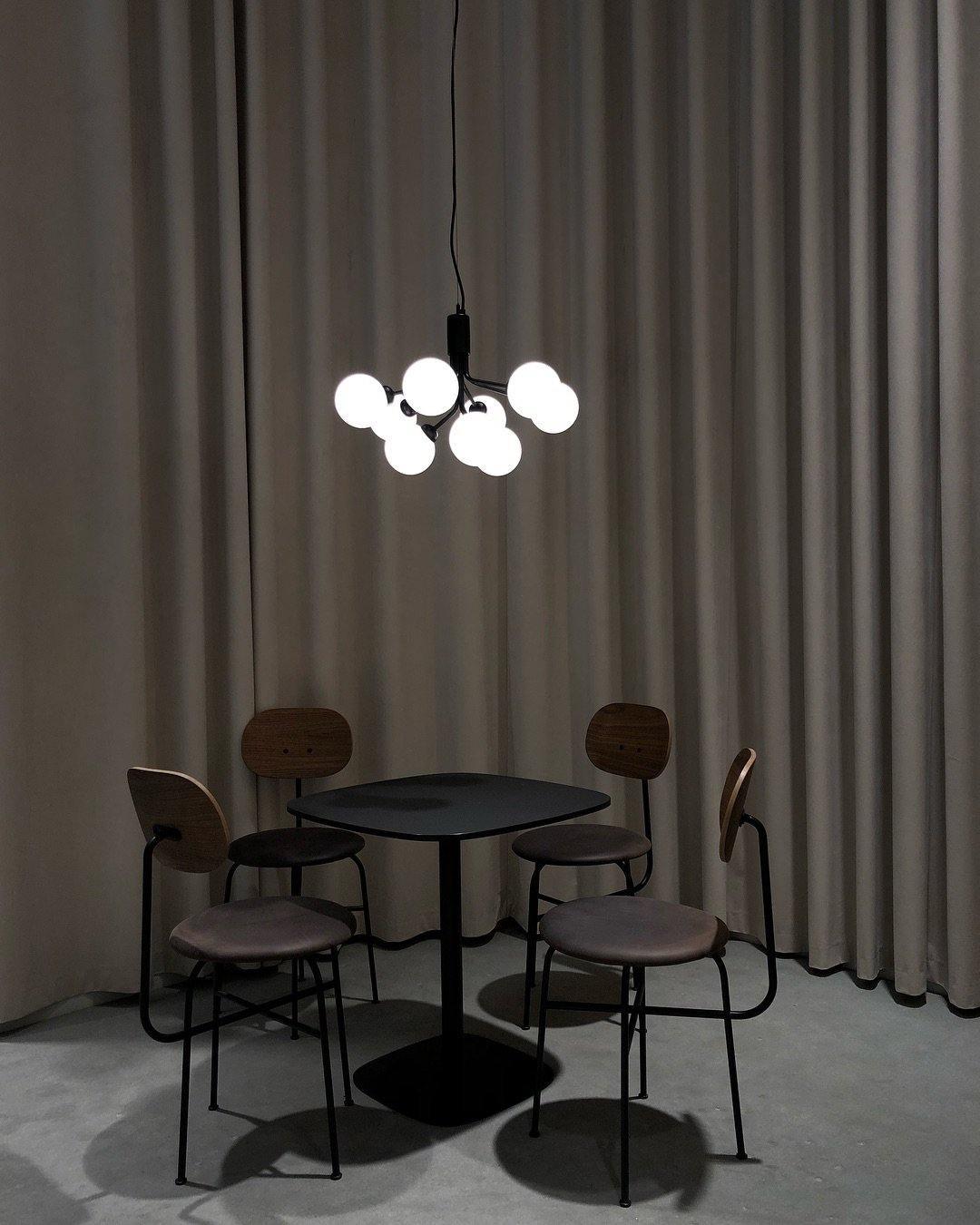 Eirelelle Hanglamp Glas cluster van glazen bollen Messing