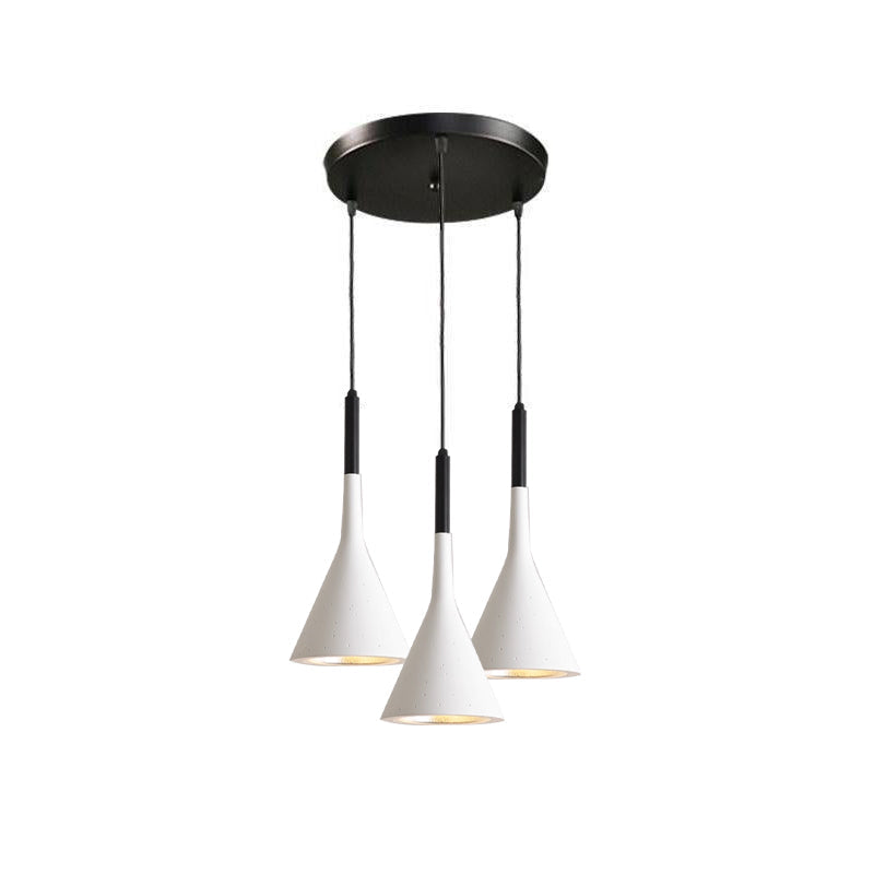 Veyloth conische betonnen hanglamp