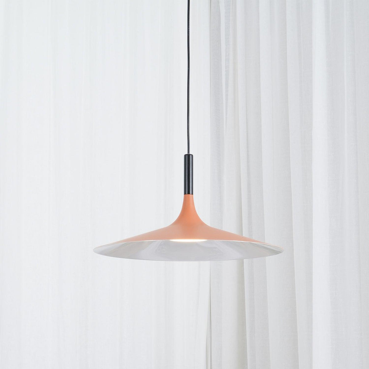Ardinena hanglamp aluminium platte schijf