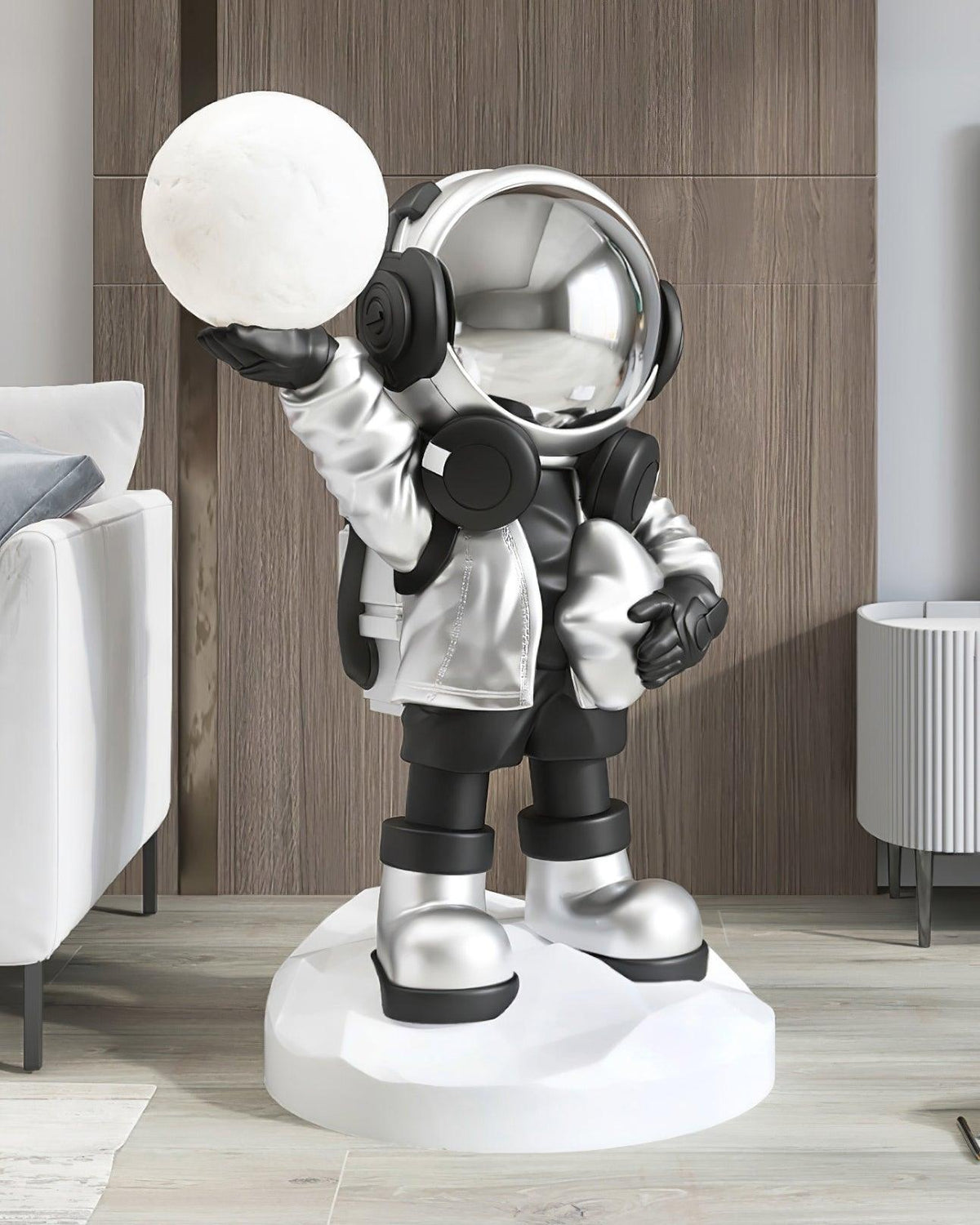 Dama moderne vloerlamp van hars