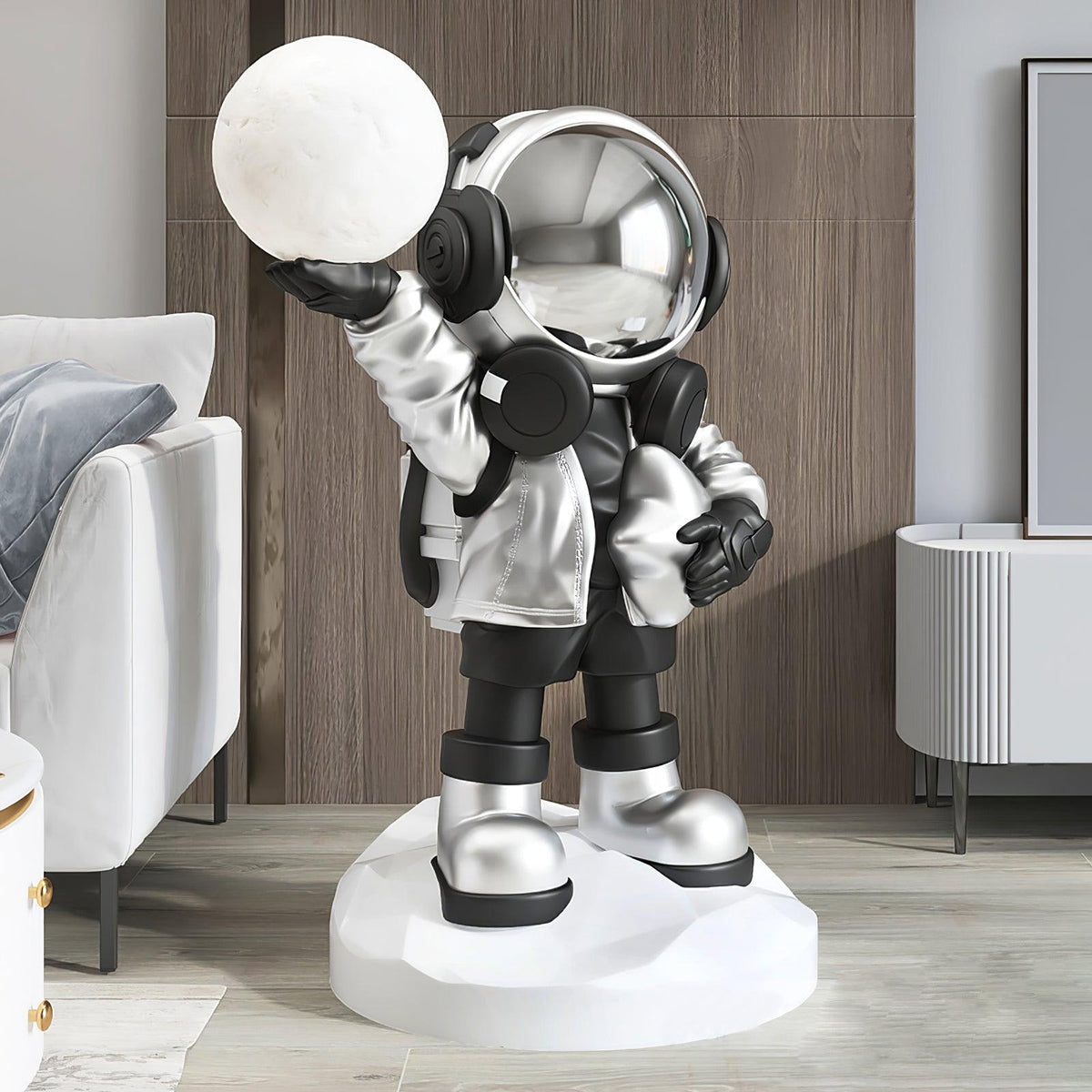 Dama moderne vloerlamp van hars