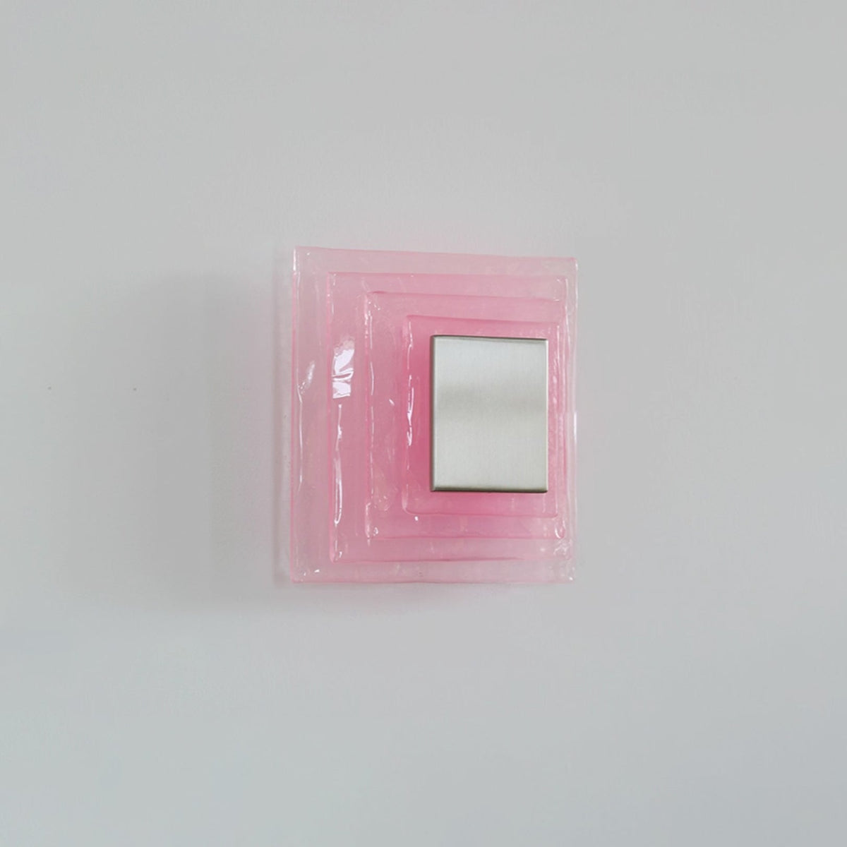 Cleo glas Watercube Cascade wandlamp