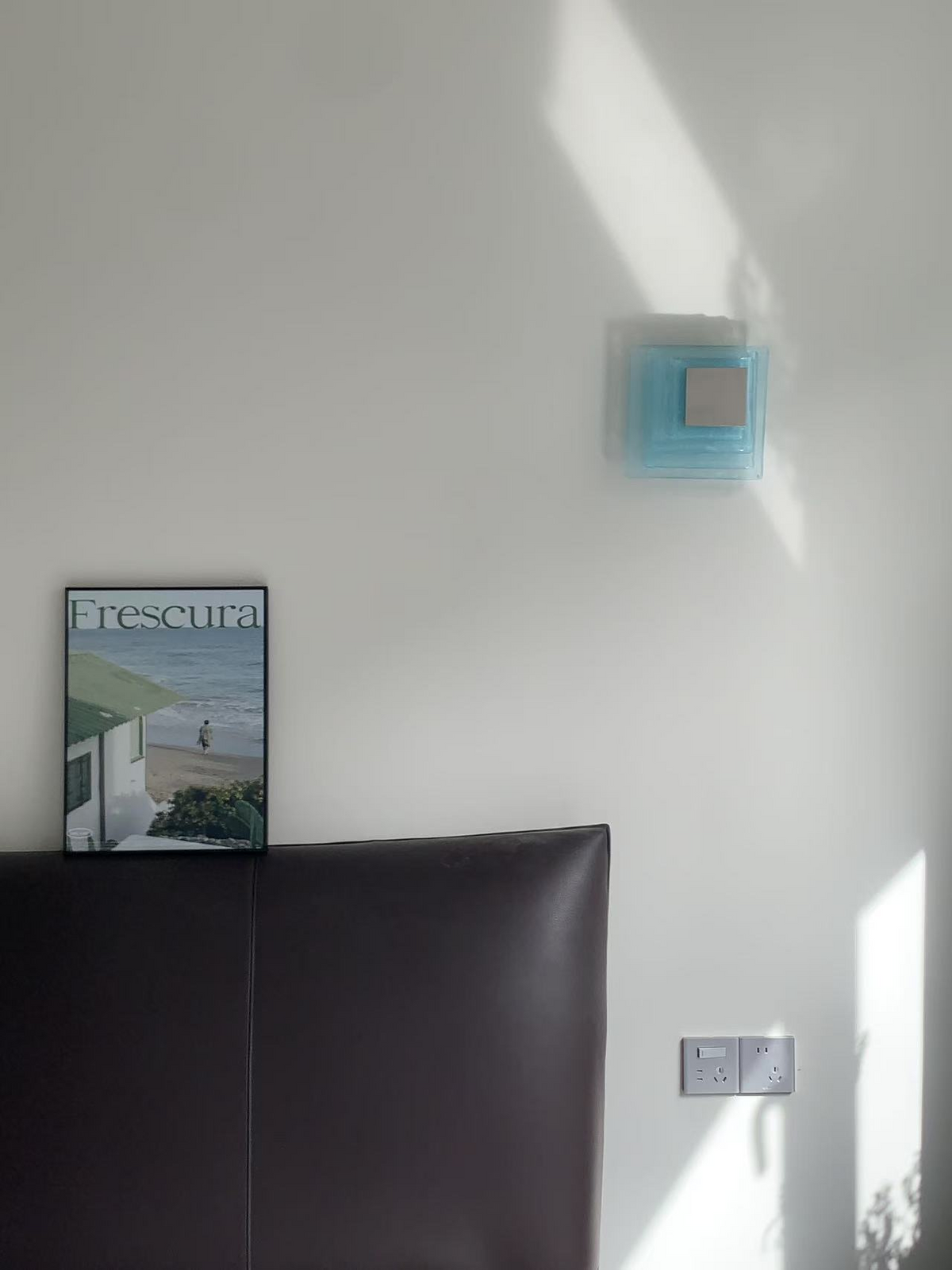 Cleo glas Watercube Cascade wandlamp