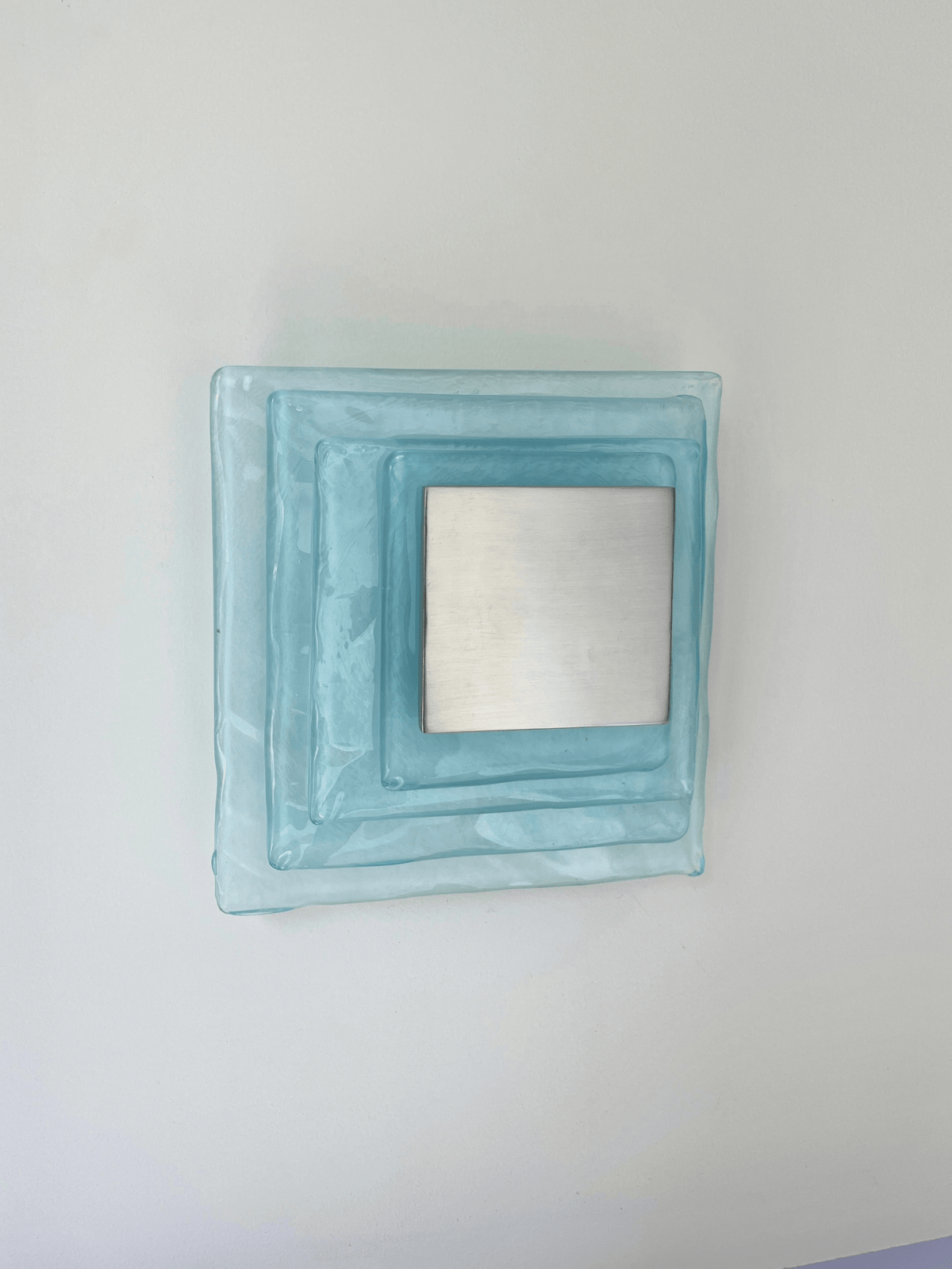 Cleo glas Watercube Cascade wandlamp