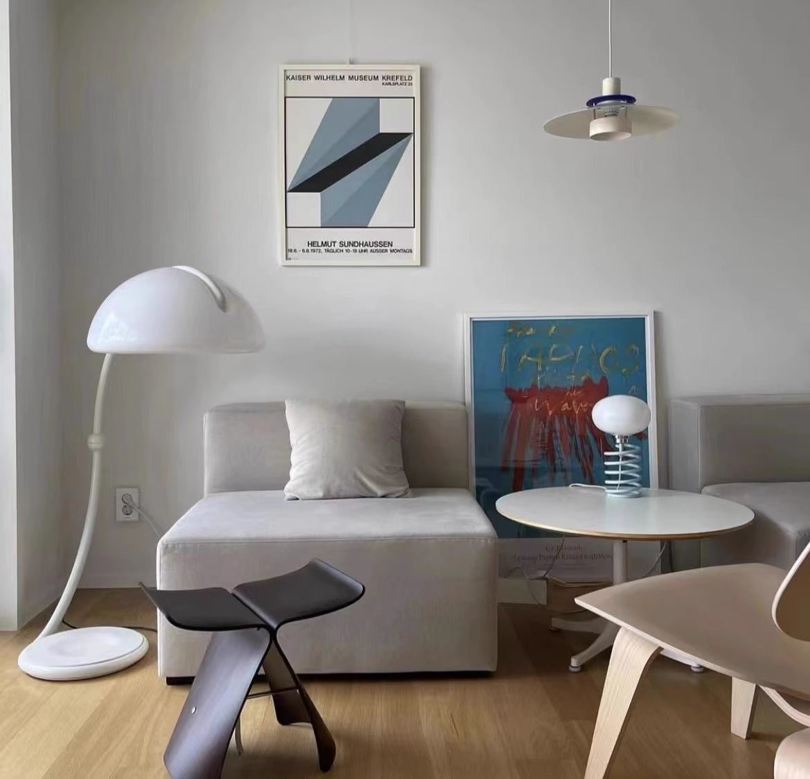 Valmere Arc koepelvormige vloerlamp