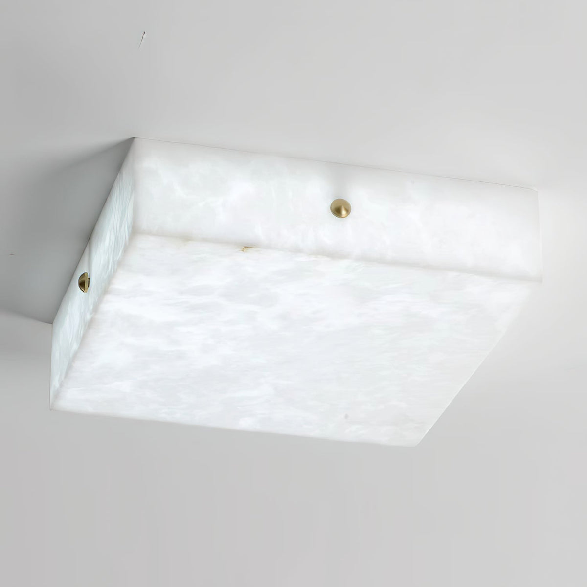 Rauduvys moderne minimalistische plafondlamp van albast
