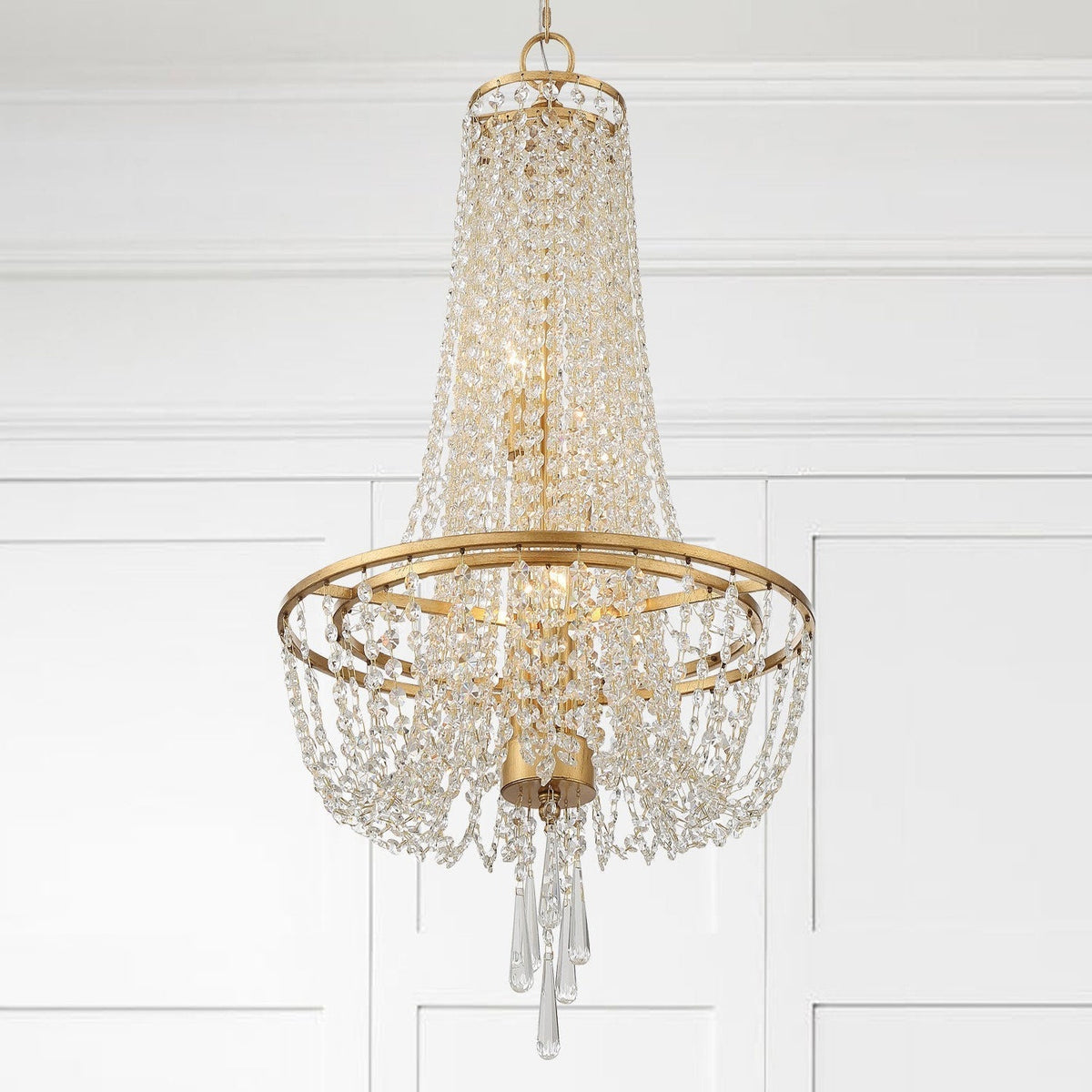 Sifuvys Postmodern luxe Metal kristal Kroonluchter