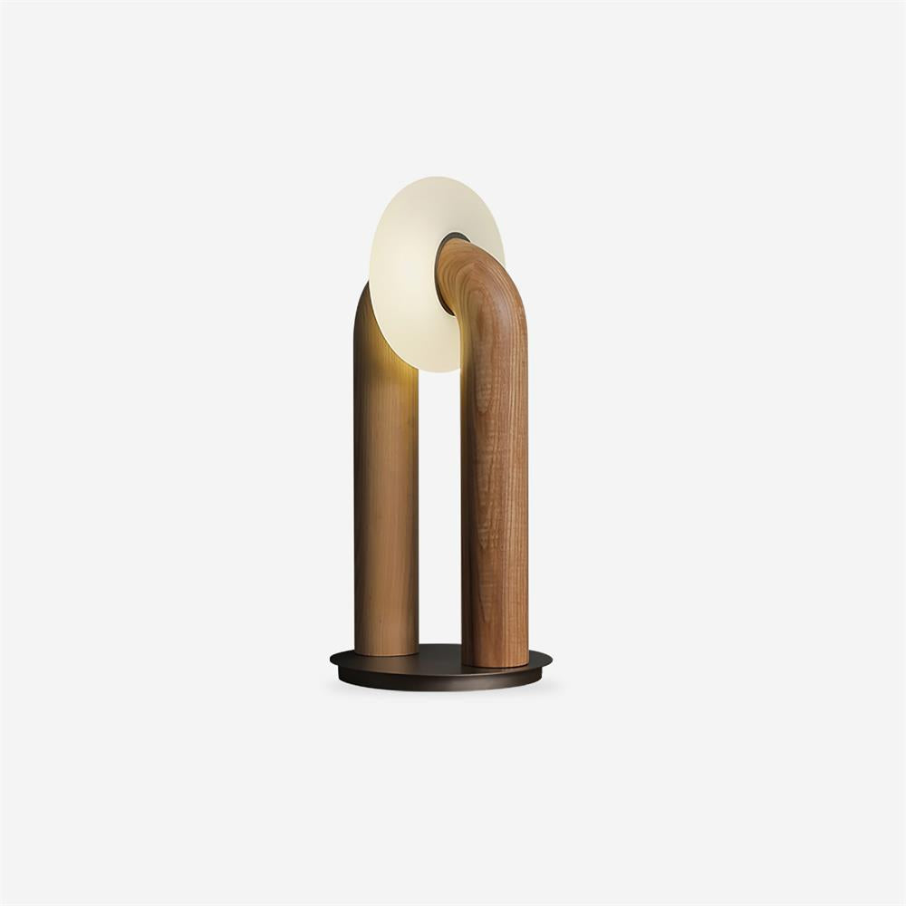 Raelix Vintage Houten tafellamp