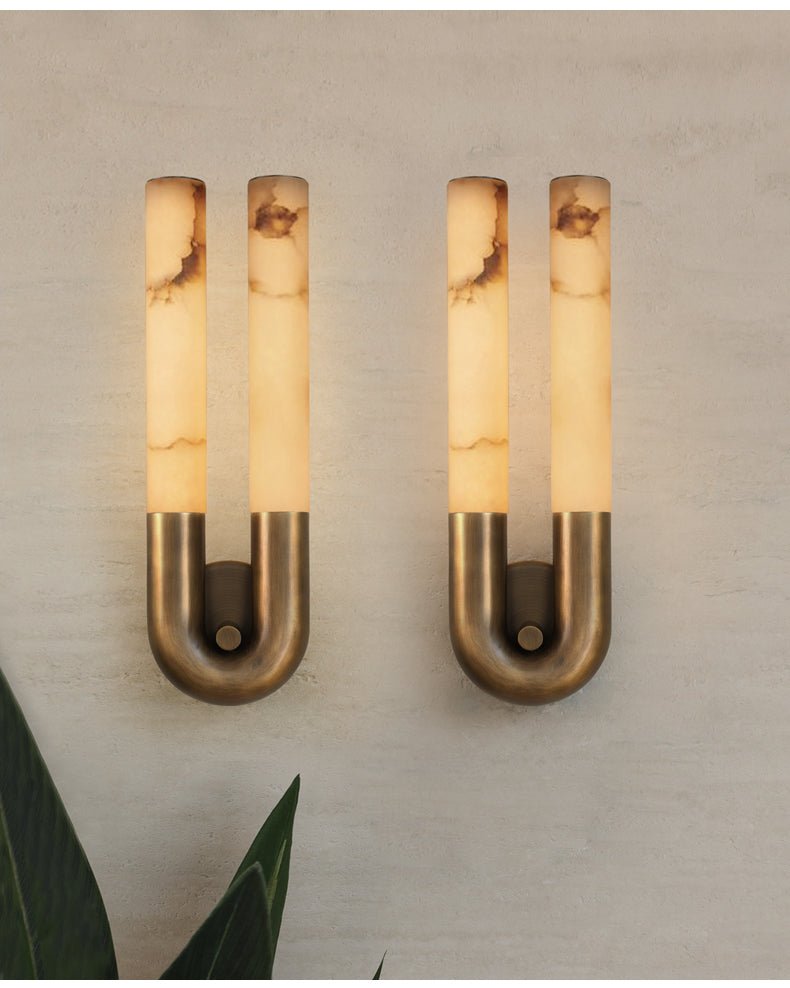 Orvella Arch albasten wandlamp