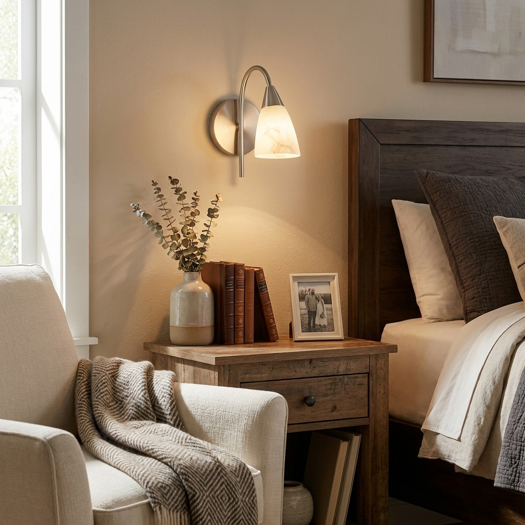 Tormleigh albast wandlamp