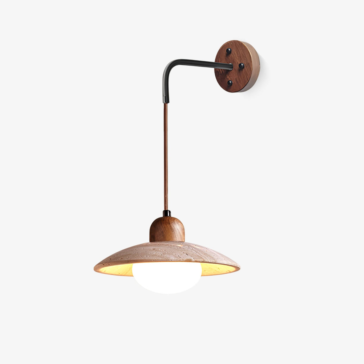 Valenella travertin wandlamp