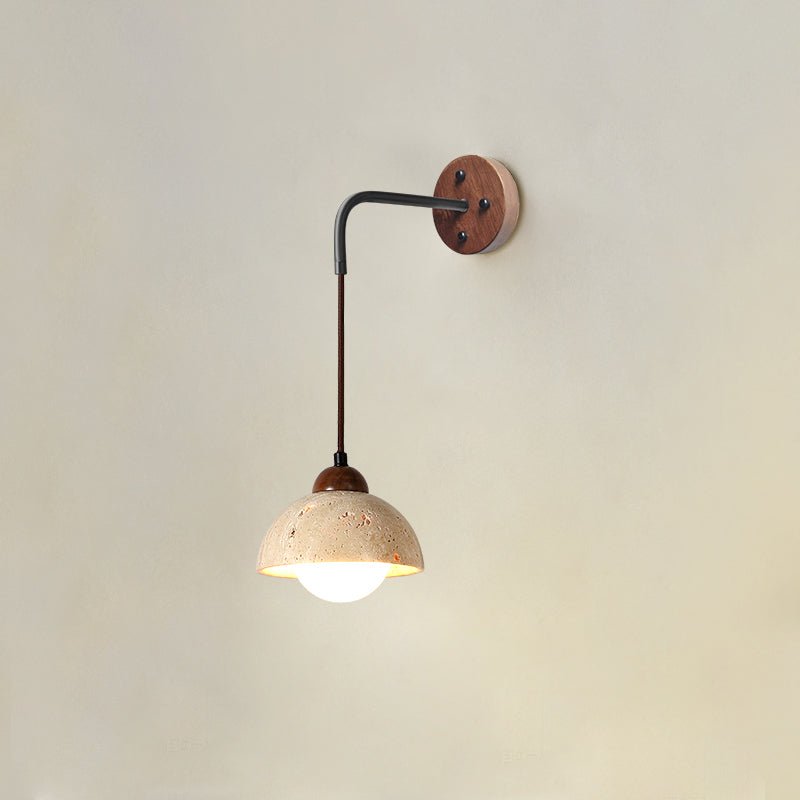 Valenella travertin wandlamp