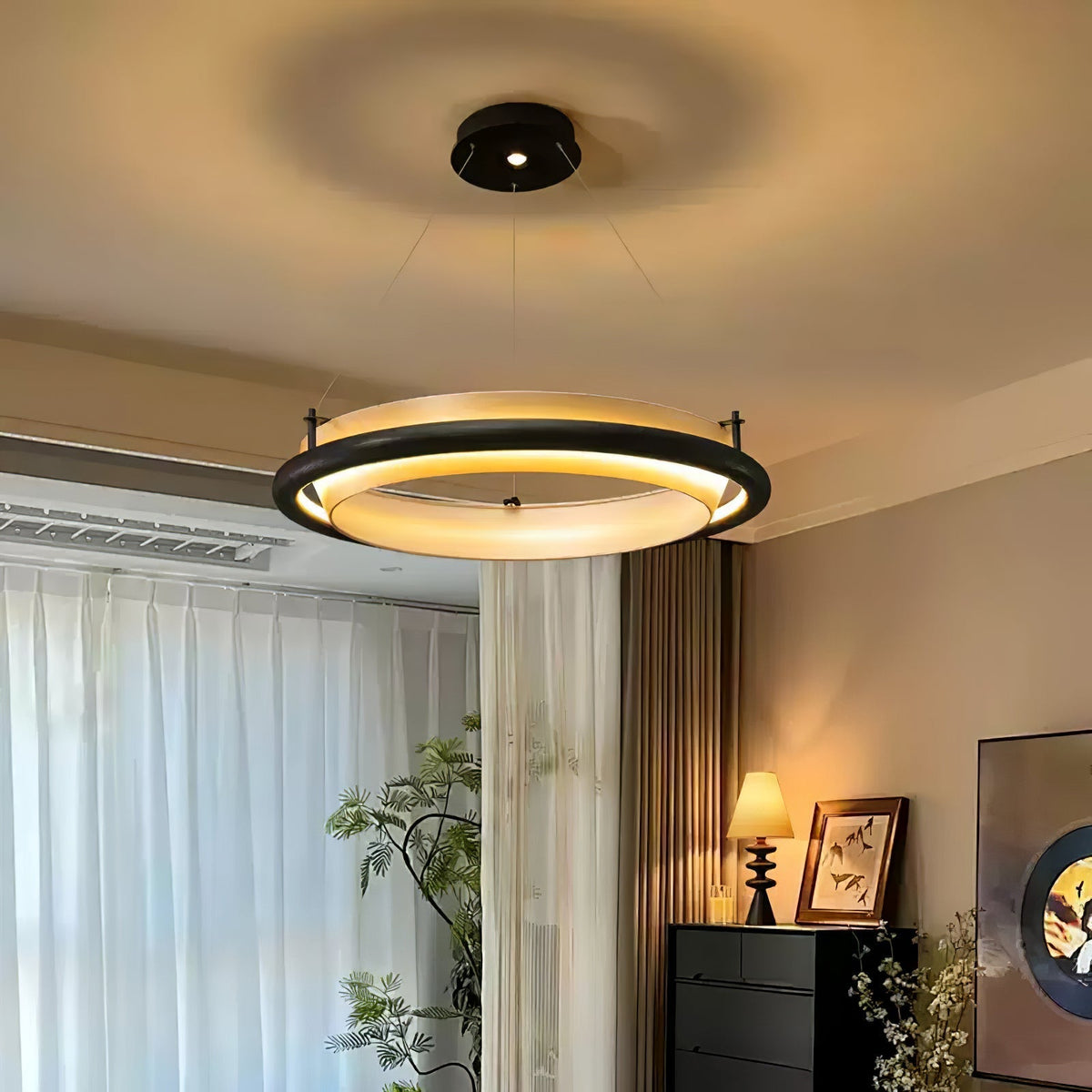 Olvelila ronde hanglamp