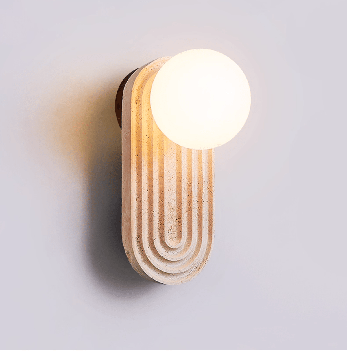 Fuleno Travertin Wandlamp