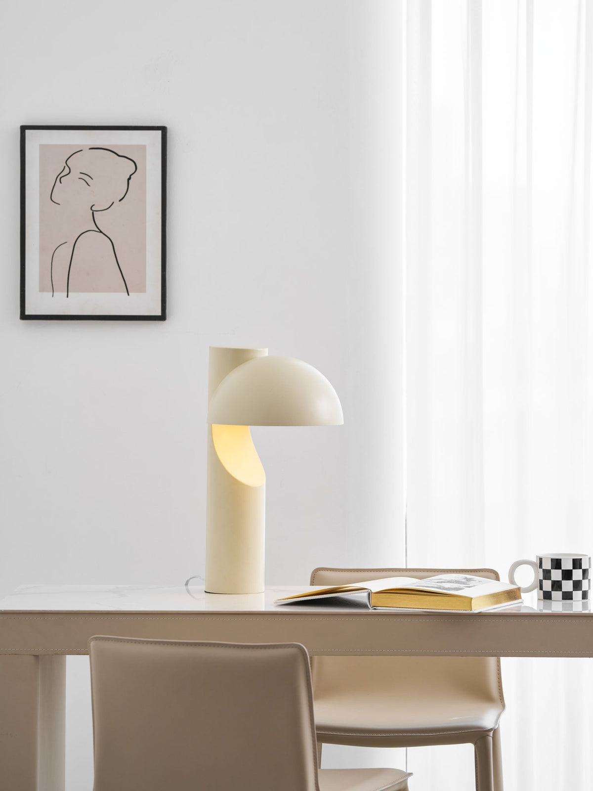 Belviora minimalistische tafellamp