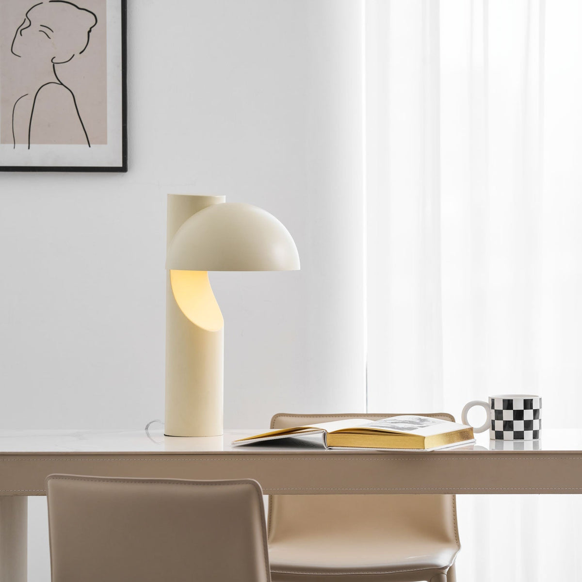 Belviora minimalistische tafellamp