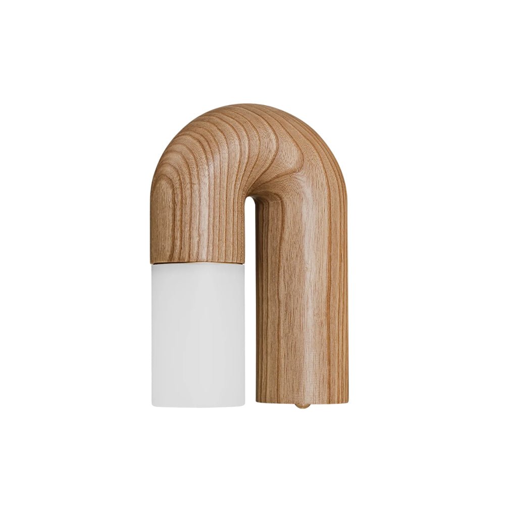 King Moderne minimalistische wandlamp van hout