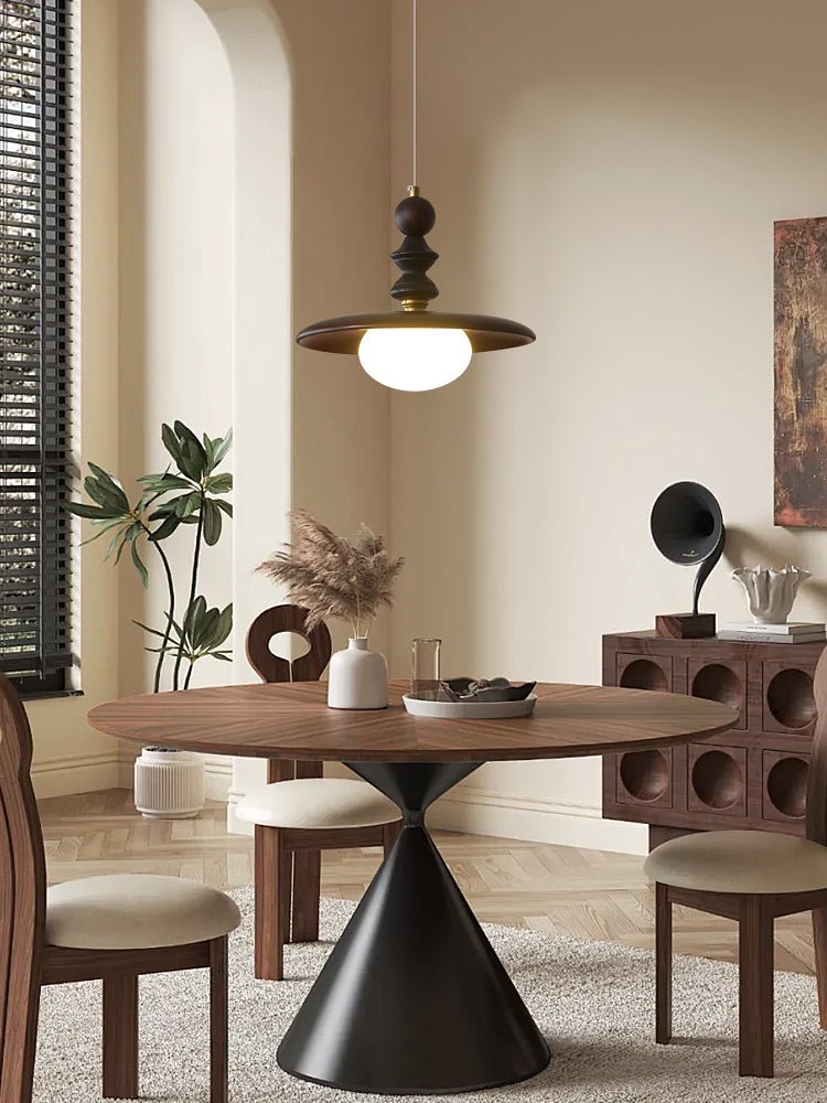 Syraeeth Premium Noordse kunst houten hanglamp