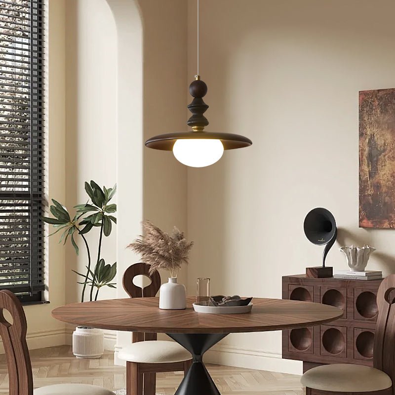 Syraeeth Premium Noordse kunst houten hanglamp