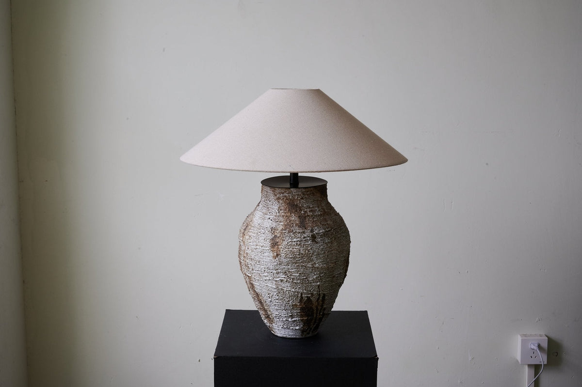 Celia wabi-sabi tafellamp van keramiek